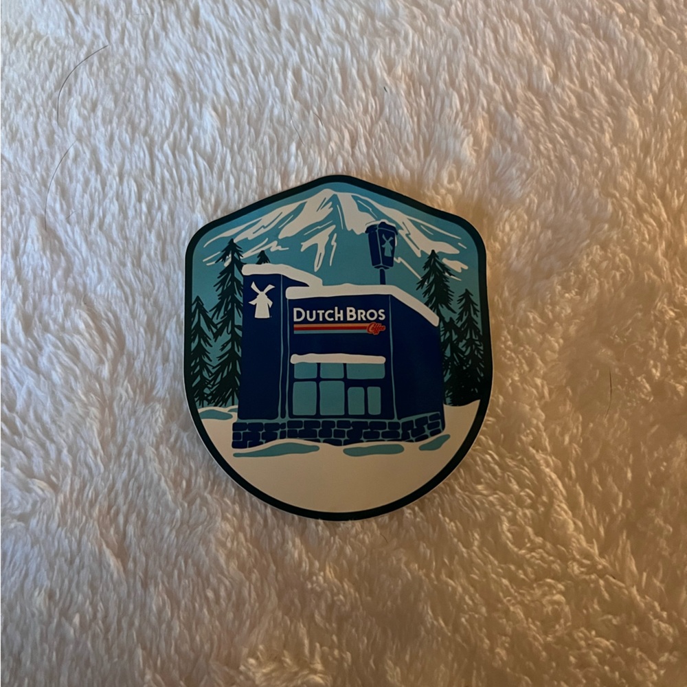 Dutch Bros Sticker December